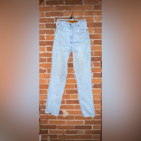 Abercrombie & Fitch Denim - Abercrombie & Fitch Light Blue High Rise Jeans